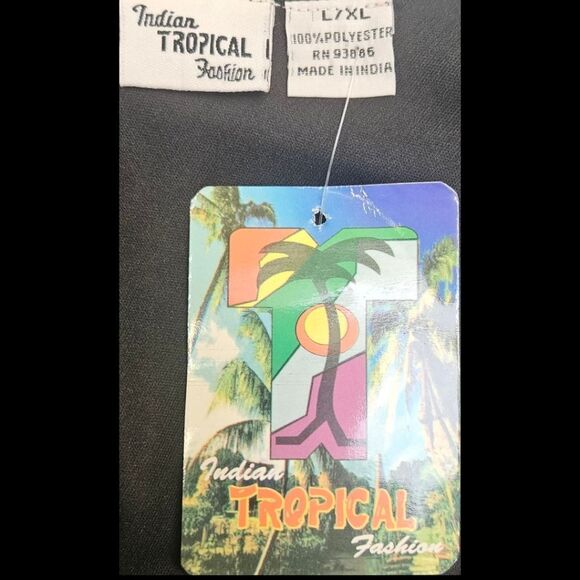 INDIAN TROPICAL FASHION Women's Sleeveless Ruffle Leopard Print Jumpsuit L/XL - Picture 11 of 14